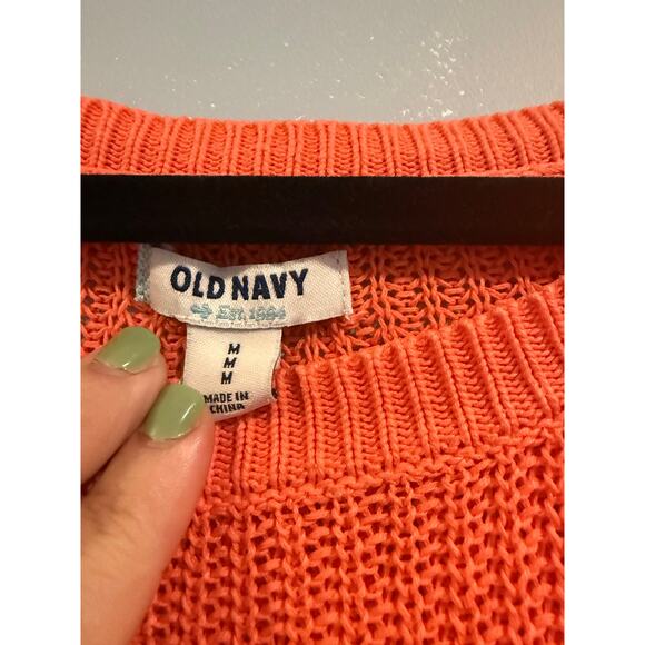 Old Navy Colorblock Knit Sweater - Picture 2 of 5